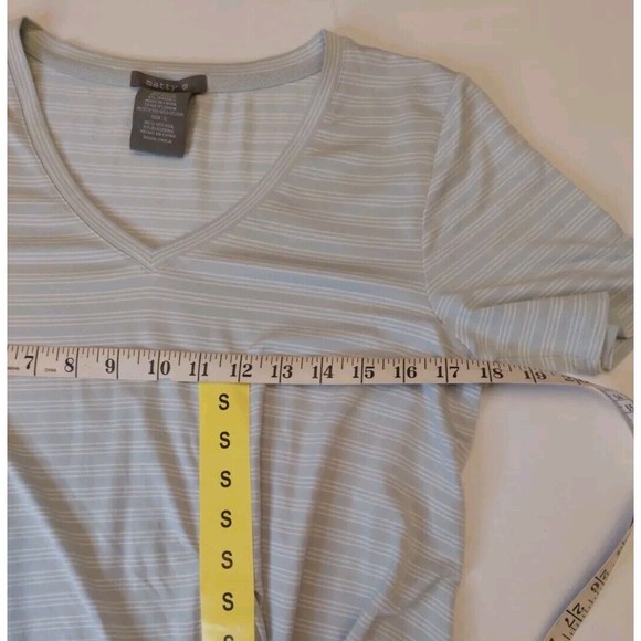 C&C California Matty M 2 Pc Lot Sz S T Shirt Tops Yellow Sky Blue NWT - Picture 9 of 11